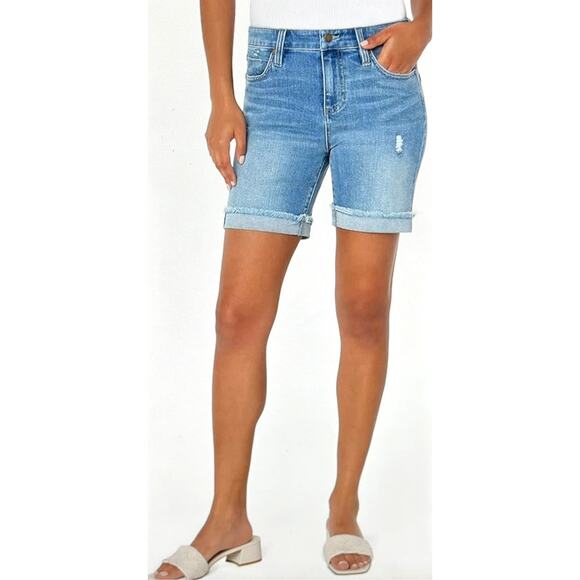 Liverpool Marley Girlfriend Shorts - Monet - size 0/25 - Picture 2 of 14